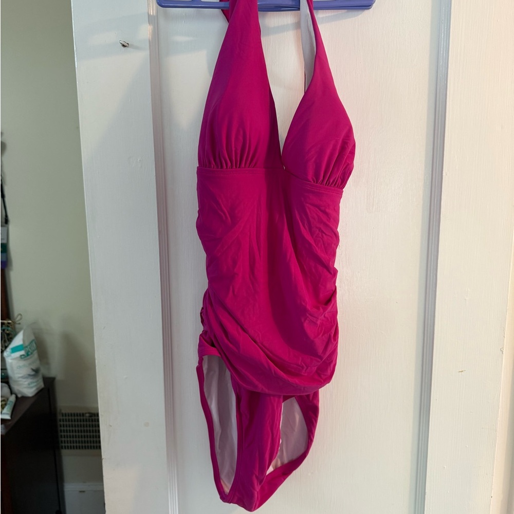 Boden Fuchsia Swimsuit